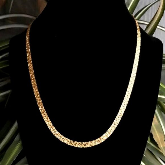 B.C. Lind Other - B.C. Lind 14K GE Gold Nugget Style Necklace